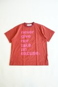 画像2: 【THOMAS MAGPIE（トーマスマグパイ）】BIG T-shirt Never give (2)