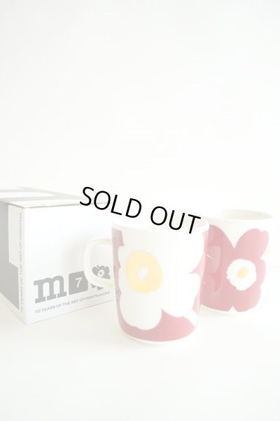 画像1: 【marimekko（マリメッコ）】Juhla Unikko マグカップセット