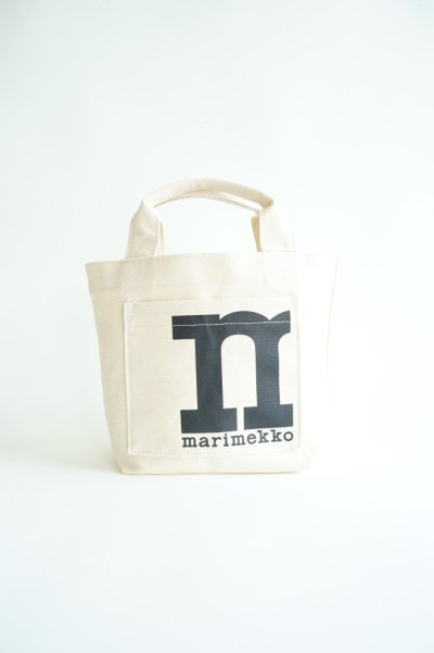 画像2: 【marimekko（マリメッコ）】Mono Mini Tote Solid トートバッグ