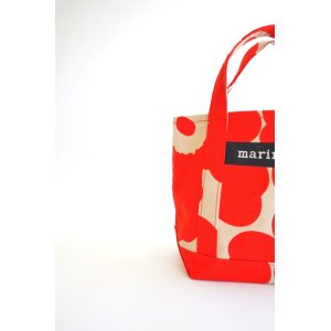 画像: 【marimekko（マリメッコ）】Seidi Pieni Unikko トートバッグ