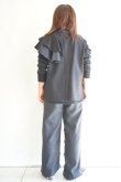 画像10: 【Kittle.（キトル）】CUT JACQUARD STRIPE EASY PANTS