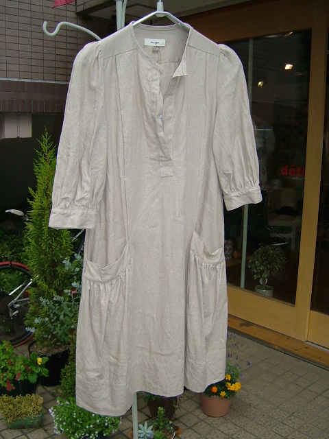画像: 大人気【d'un a dix】リネンワンピース[ベージュ]再入荷♪