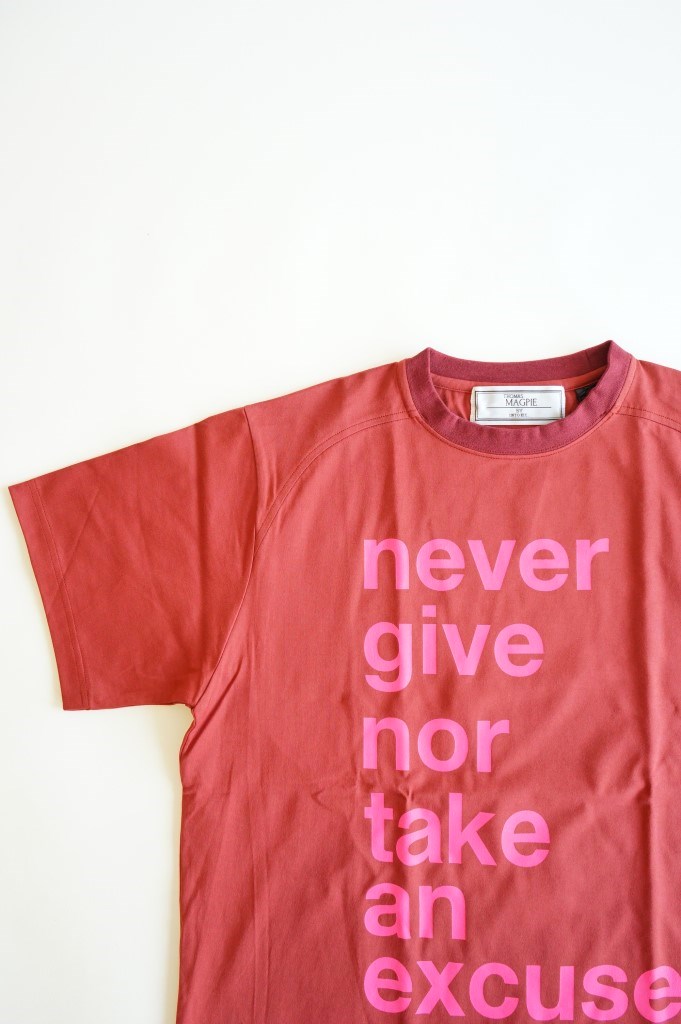 画像: 【THOMAS MAGPIE（トーマスマグパイ）】BIG T-shirt Never give