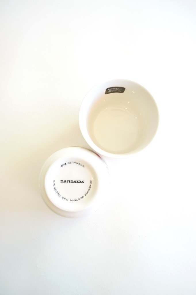 画像: 【marimekko（マリメッコ）】Ketunmarja コーヒーカップセット（ハンドルなし）